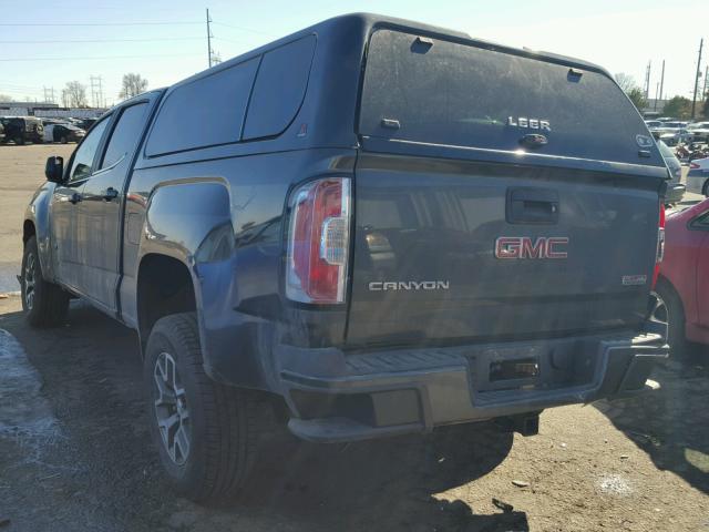 1GTG6CE34G1194571 - 2016 GMC CANYON SLE GRAY photo 3