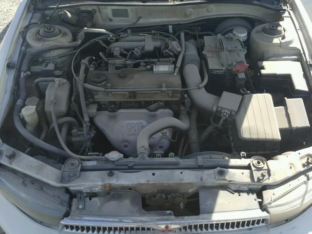 4A3AA46G81E202809 - 2001 MITSUBISHI GALANT ES WHITE photo 7