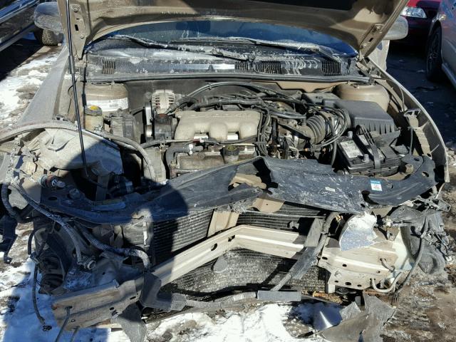 1G2NF52E31M544453 - 2001 PONTIAC GRAND AM S TAN photo 7