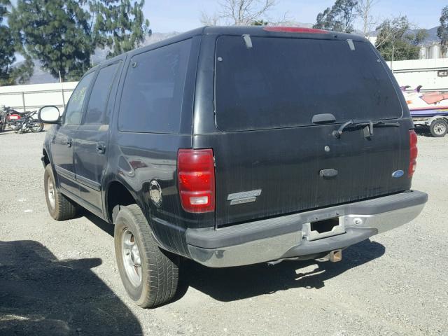 1FMEU18W4VLC03029 - 1997 FORD EXPEDITION BLACK photo 3