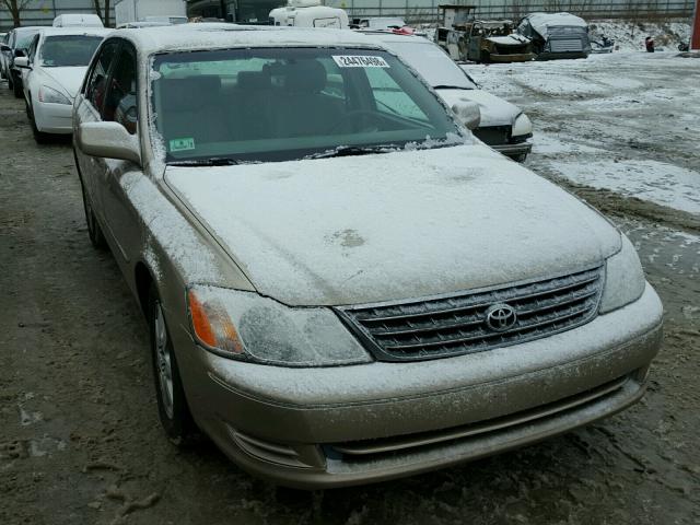 4T1BF28B33U336873 - 2003 TOYOTA AVALON TAN photo 1