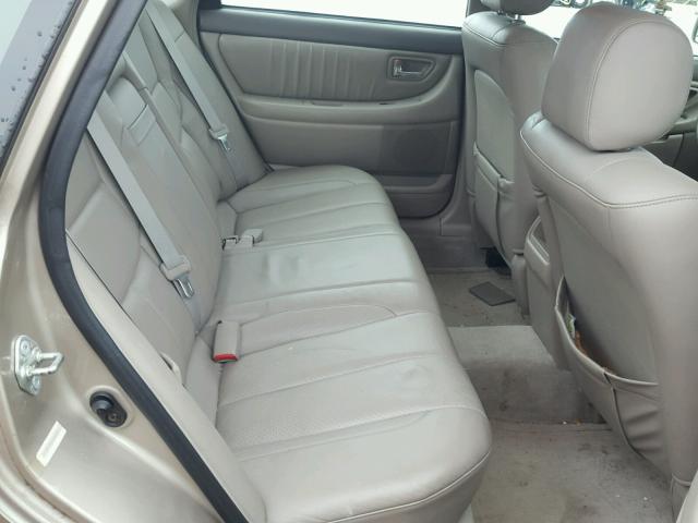 4T1BF28B33U336873 - 2003 TOYOTA AVALON TAN photo 6