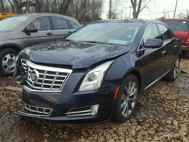 2G61P5S33D9180738 - 2013 CADILLAC XTS LUXURY BLUE photo 2