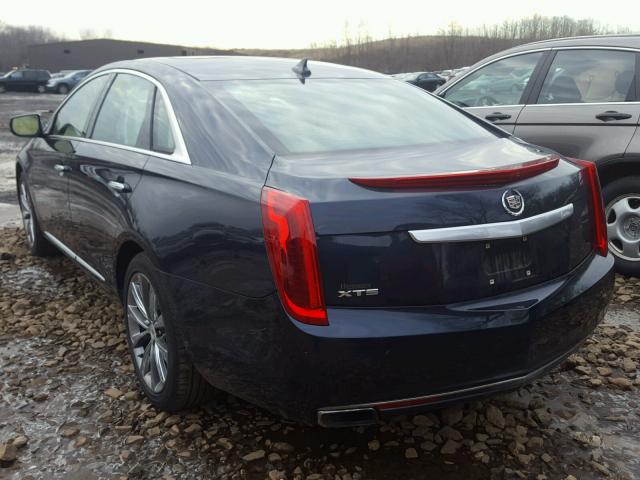 2G61P5S33D9180738 - 2013 CADILLAC XTS LUXURY BLUE photo 3