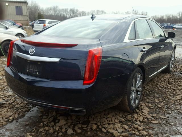 2G61P5S33D9180738 - 2013 CADILLAC XTS LUXURY BLUE photo 4