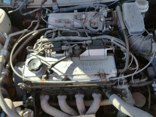 JA3AY26C7YU023529 - 2000 MITSUBISHI MIRAGE DE BEIGE photo 7