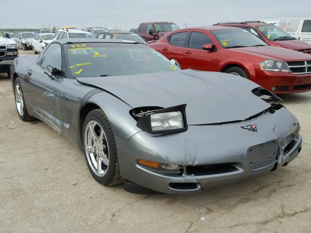 1G1YY22GX45125333 - 2004 CHEVROLET CORVETTE GRAY photo 1