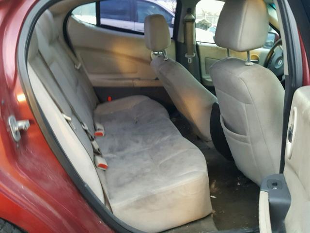 2G2WS522X41314110 - 2004 PONTIAC GRAND PRIX 勃艮第红 照片 6