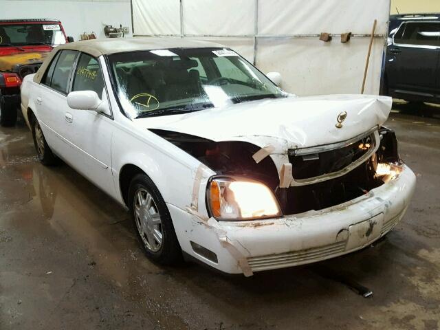 1G6KD54Y44U159583 - 2004 CADILLAC DEVILLE WHITE photo 1