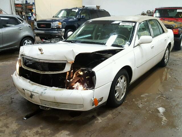 1G6KD54Y44U159583 - 2004 CADILLAC DEVILLE WHITE photo 2