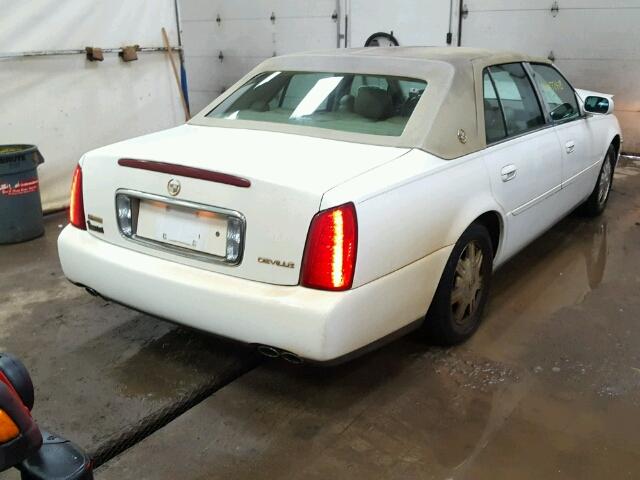 1G6KD54Y44U159583 - 2004 CADILLAC DEVILLE WHITE photo 4