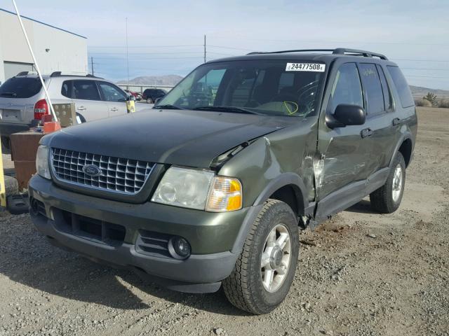 1FMZU73K63ZA42220 - 2003 FORD EXPLORER X GREEN photo 2