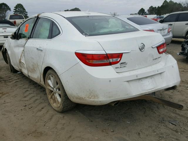 1G4PR5SK3C4179885 - 2012 BUICK VERANO CON WHITE photo 3