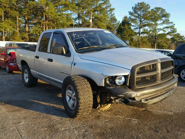 3D7HA18N92G135570 - 2002 DODGE RAM 1500 SILVER photo 1