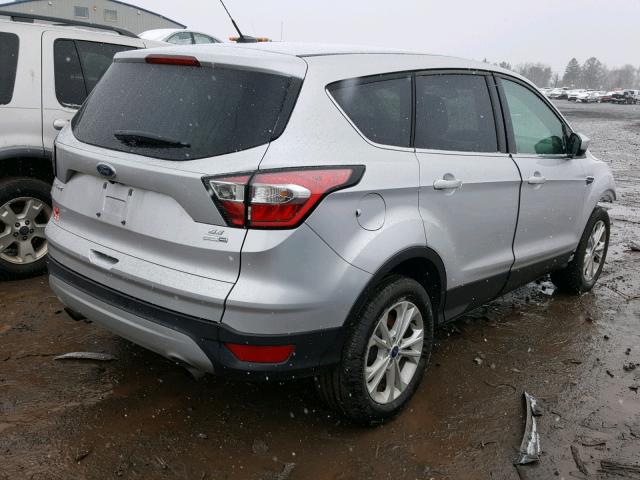 1FMCU9GD2HUC27821 - 2017 FORD ESCAPE SE SILVER photo 4