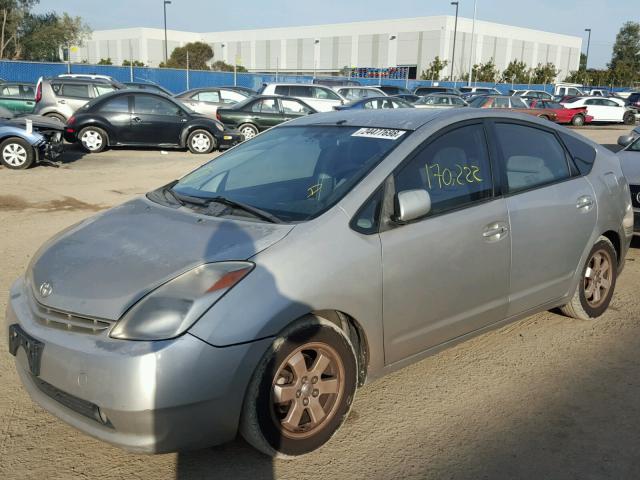 JTDKB20U353018337 - 2005 TOYOTA PRIUS SILVER photo 2