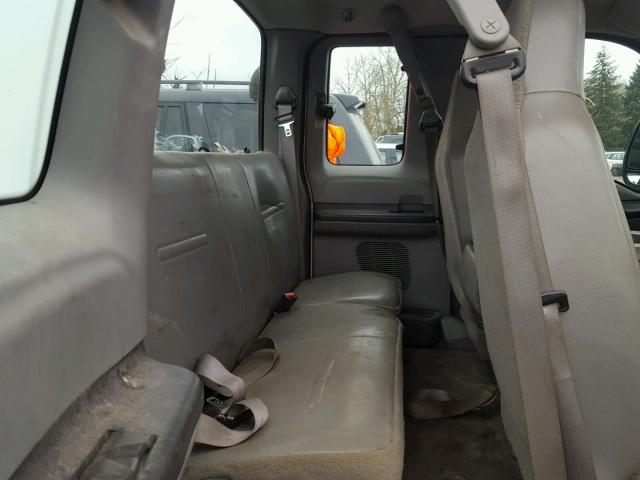 1FTSX20525EC71552 - 2005 FORD F250 SUPER WHITE photo 6