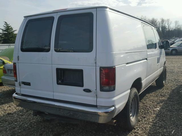 1FTSE34L55HB33698 - 2005 FORD ECONOLINE WHITE photo 4