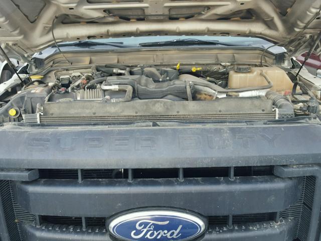 1FDUF4HT3BEC17419 - 2011 FORD F450 SUPER WHITE photo 7