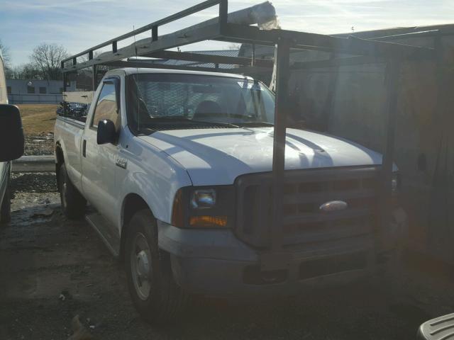 1FTNF20535EB31283 - 2005 FORD F250 SUPER WHITE photo 1