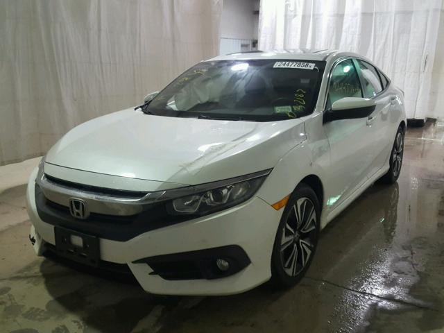 19XFC1F31GE221682 - 2016 HONDA CIVIC EX WHITE photo 2