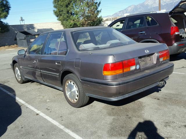 1HGCB7675NA004956 - 1992 HONDA ACCORD EX BROWN photo 3