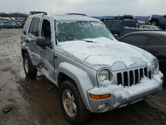 1J8GL58K54W300296 - 2004 JEEP LIBERTY LI SILVER photo 1