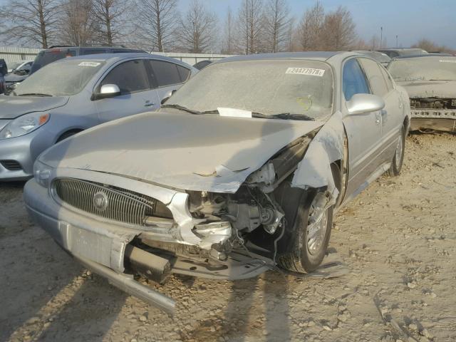 1G4HP54K124199185 - 2002 BUICK LESABRE CU SILVER photo 2