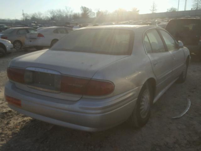 1G4HP54K124199185 - 2002 BUICK LESABRE CU SILVER photo 4