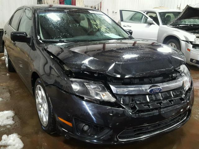 3FAHP0HA7AR327899 - 2010 FORD FUSION SE BLACK photo 1