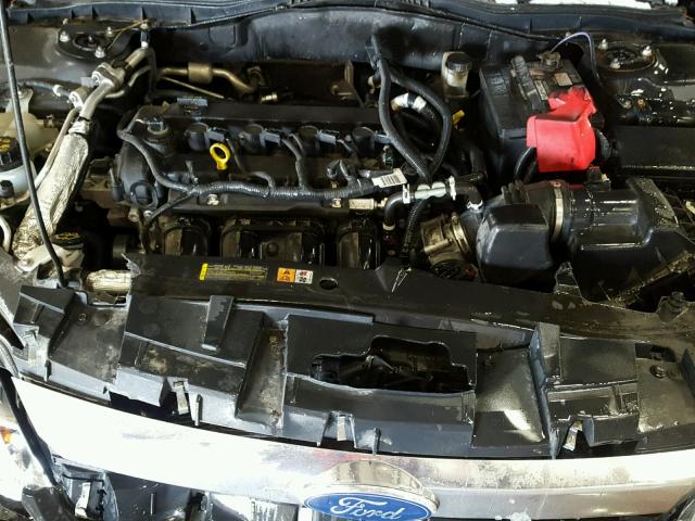 3FAHP0HA7AR327899 - 2010 FORD FUSION SE BLACK photo 7