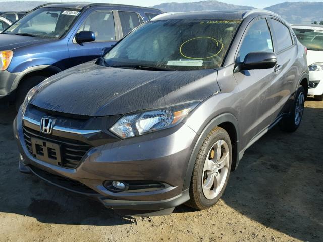 3CZRU5H77HM700997 - 2017 HONDA HR-V EXL SILVER photo 2