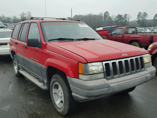 1J4FX58S0TC398221 - 1996 JEEP GRAND CHER RED photo 1