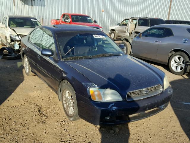 4S3BE625347209638 - 2004 SUBARU LEGACY L S BLUE photo 1