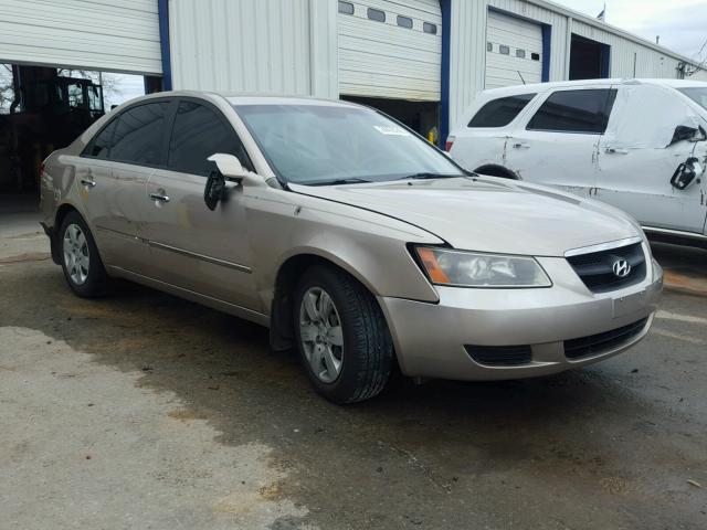 5NPET46C78H335308 - 2008 HYUNDAI SONATA GLS BEIGE photo 1