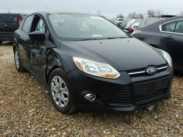 1FAHP3K25CL303959 - 2012 FORD FOCUS SE BLACK photo 1