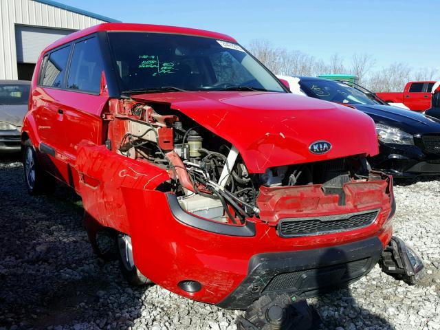 KNDJT2A25A7191964 - 2010 KIA SOUL + RED photo 1