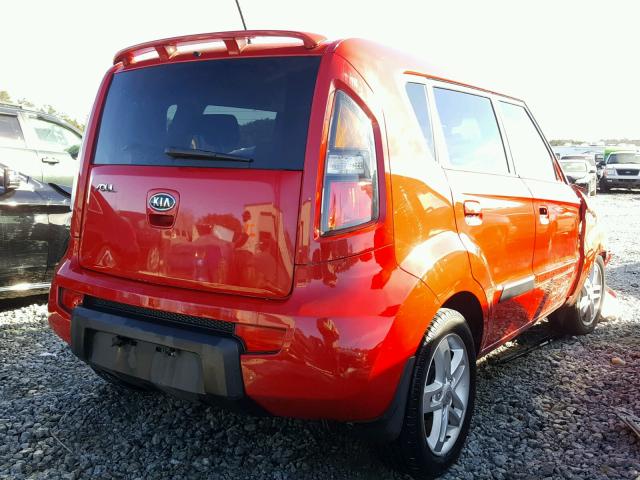 KNDJT2A25A7191964 - 2010 KIA SOUL + RED photo 4