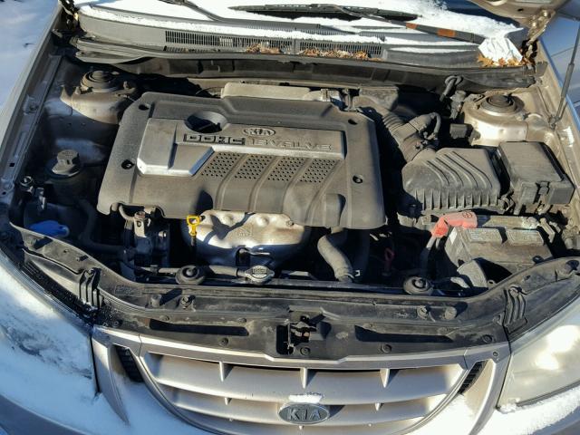 KNAFE122665228108 - 2006 KIA NEW SPECTR BEIGE photo 7