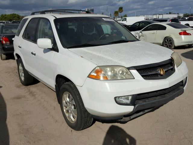 2HNYD18683H500665 - 2003 ACURA MDX TOURIN WHITE photo 1