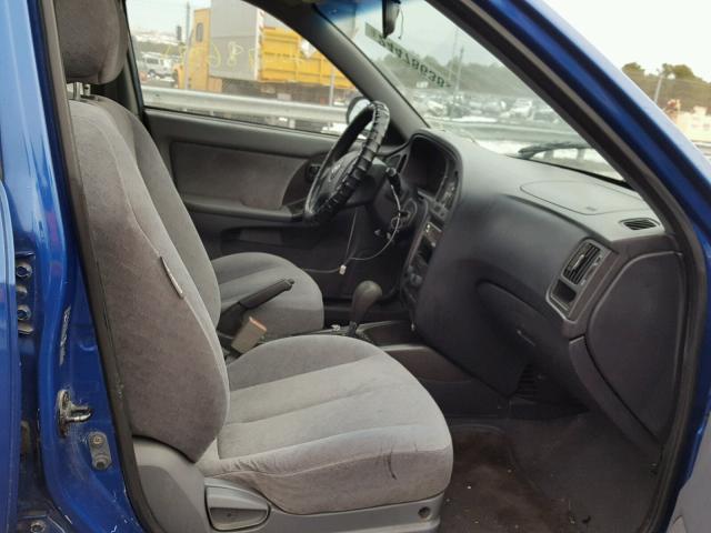 KMHDN46D45U185654 - 2005 HYUNDAI ELANTRA GL BLUE photo 5