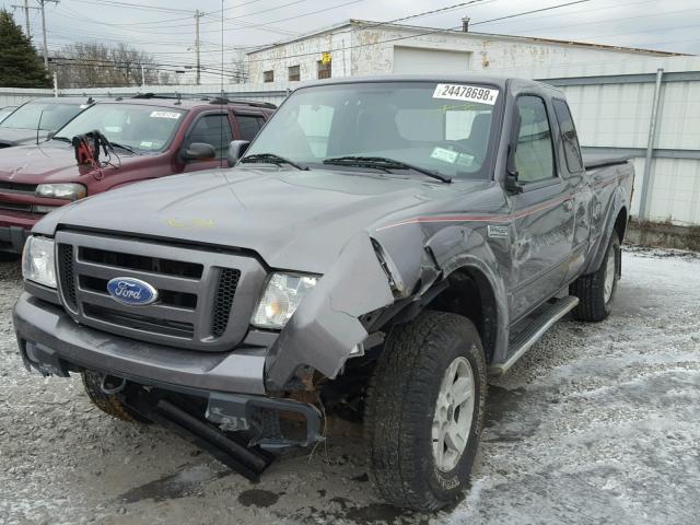 1FTZR15E46PA01630 - 2006 FORD RANGER SUP GRAY photo 2