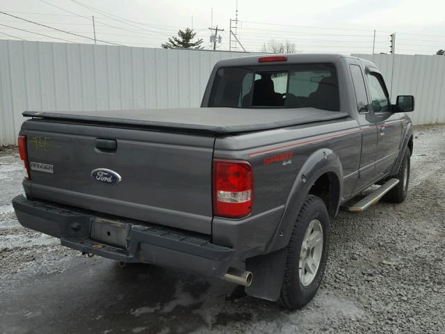 1FTZR15E46PA01630 - 2006 FORD RANGER SUP GRAY photo 4