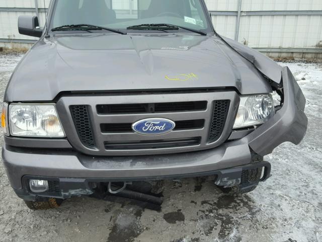 1FTZR15E46PA01630 - 2006 FORD RANGER SUP GRAY photo 7