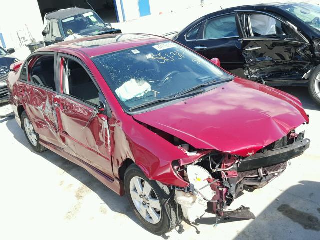 2T1BR32E76C677652 - 2006 TOYOTA COROLLA CE RED photo 1