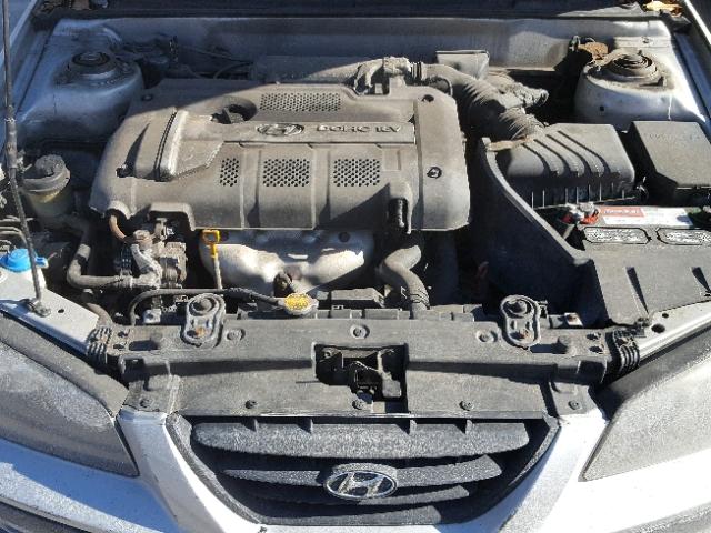 KMHDN56D15U155159 - 2005 HYUNDAI ELANTRA GL SILVER photo 7