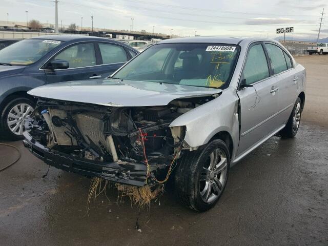 KNAGH4A4XA5406580 - 2010 KIA OPTIMA EX SILVER photo 2