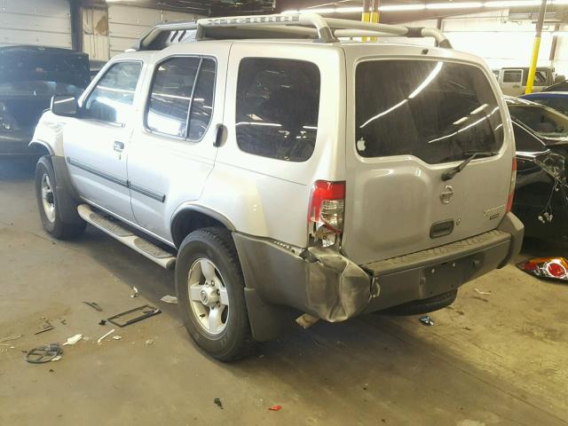 5N1ED28Y54C662091 - 2004 NISSAN XTERRA XE SILVER photo 3