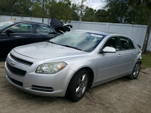 1G1ZH57B394229291 - 2009 CHEVROLET MALIBU 1LT 银色 照片 2