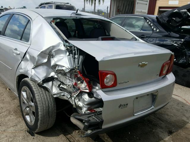 1G1ZH57B394229291 - 2009 CHEVROLET MALIBU 1LT 银色 照片 9